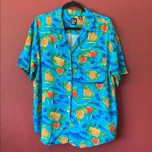 Vintage Gap 2 piece lounge set, Hawaiian print